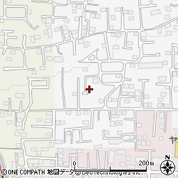 群馬県前橋市箱田町67周辺の地図