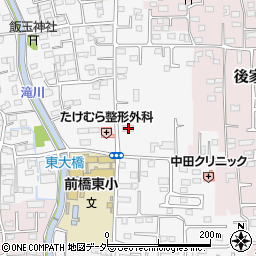 群馬県前橋市箱田町1023-4周辺の地図