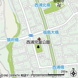 セブンイレブン高崎福島店周辺の地図