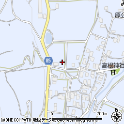 長野県安曇野市明科七貴荻原8040周辺の地図
