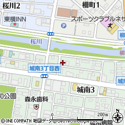 眼鏡市場水戸駅南店周辺の地図