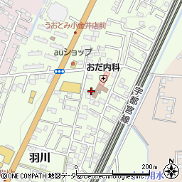 栃木県小山市羽川526周辺の地図