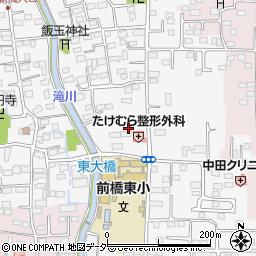 群馬県前橋市箱田町1471-18周辺の地図