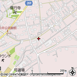 栃木県栃木市平井町285周辺の地図