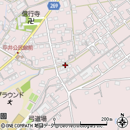 栃木県栃木市平井町291周辺の地図