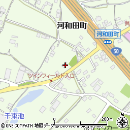 茨城県水戸市河和田町3429周辺の地図