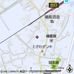 茨城県笠間市稲田1788周辺の地図