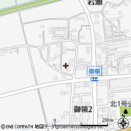 茨城県桜川市御領3丁目49周辺の地図
