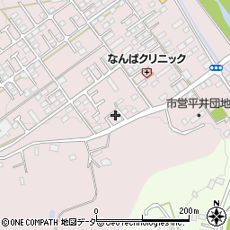 栃木県栃木市平井町457周辺の地図
