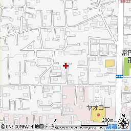 群馬県前橋市箱田町84周辺の地図