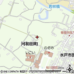 茨城県水戸市河和田町659周辺の地図