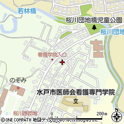 茨城県水戸市河和田町56-113周辺の地図