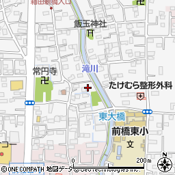 群馬県前橋市箱田町1614周辺の地図