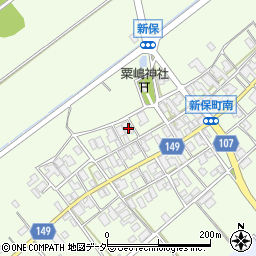 石川県加賀市新保町ル68周辺の地図