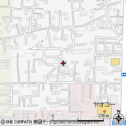 群馬県前橋市箱田町81周辺の地図