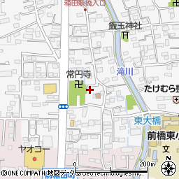 群馬県前橋市箱田町1606-11周辺の地図