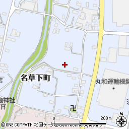 栃木県足利市名草下町143周辺の地図
