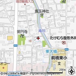 群馬県前橋市箱田町1615周辺の地図
