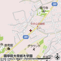 栃木県栃木市平井町759周辺の地図
