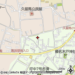 群馬県高崎市本郷町602-2周辺の地図
