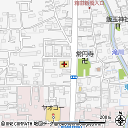 ＨｏｎｄａＣａｒｓ群馬前橋箱田店周辺の地図