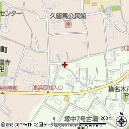 群馬県高崎市本郷町600周辺の地図