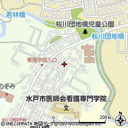 茨城県水戸市河和田町56-116周辺の地図