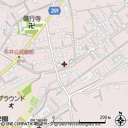 栃木県栃木市平井町575周辺の地図