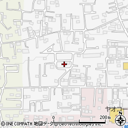 群馬県前橋市箱田町64周辺の地図