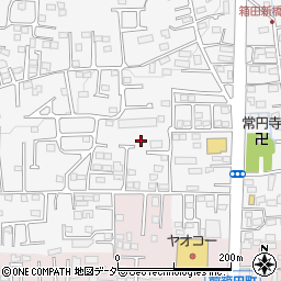 群馬県前橋市箱田町84-11周辺の地図