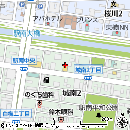 ロイヤルホスト 水戸駅南店周辺の地図