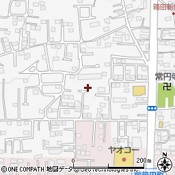 群馬県前橋市箱田町84-12周辺の地図