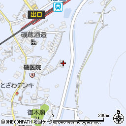 茨城県笠間市稲田2459周辺の地図