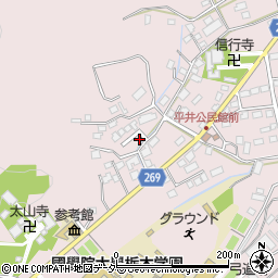 栃木県栃木市平井町750周辺の地図