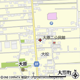 群馬県太田市大原町1028-4周辺の地図