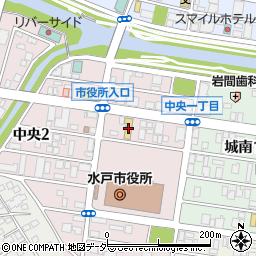 水戸小町Ｓｔ．周辺の地図