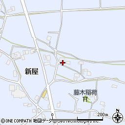 長野県安曇野市穂高有明新屋1086周辺の地図