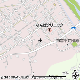 栃木県栃木市平井町456周辺の地図