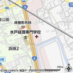 茨城県水戸市浜田町377周辺の地図