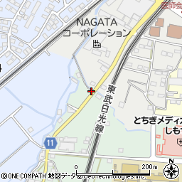 栃木県栃木市大平町川連440周辺の地図