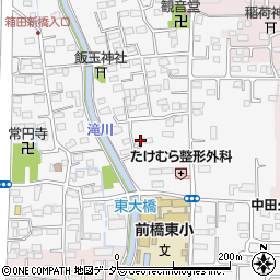 群馬県前橋市箱田町1484周辺の地図