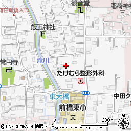 群馬県前橋市箱田町1484-3周辺の地図