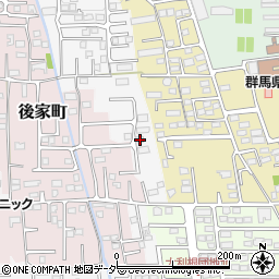 群馬県前橋市箱田町755周辺の地図