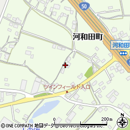 茨城県水戸市河和田町3394周辺の地図