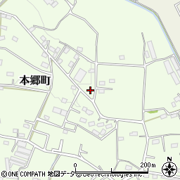 群馬県高崎市本郷町1602周辺の地図