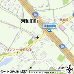 茨城県水戸市河和田町3040周辺の地図