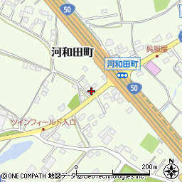 茨城県水戸市河和田町3040周辺の地図