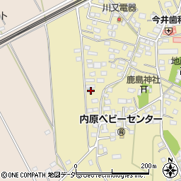 茨城県水戸市内原町1054周辺の地図
