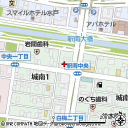 株式会社コトブキ　水戸営業所周辺の地図