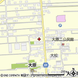 群馬県太田市大原町1238周辺の地図